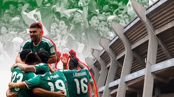 El choque ante los Tres Leones cerrará la participación del Estadio Ciudad de México como anfitrión en tres Copas Mundiales ante 84 mil aficionados. (Composición: Raúl A. González/Infobae México)