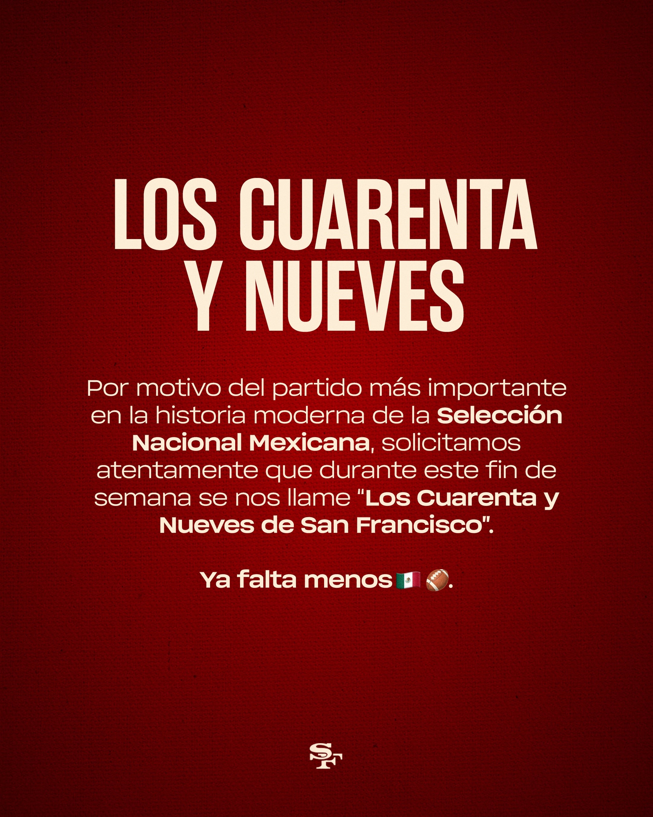 Los Niners se unen al trend del