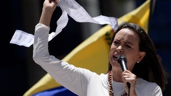María Corina Machado hizo un