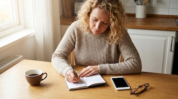 calendario - celular - costumbre - escribir a mano - tecnología - 14 de junio