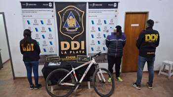 El bicichorro fue detenido por