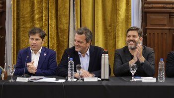 Axel Kicillof, Sergio Massa y