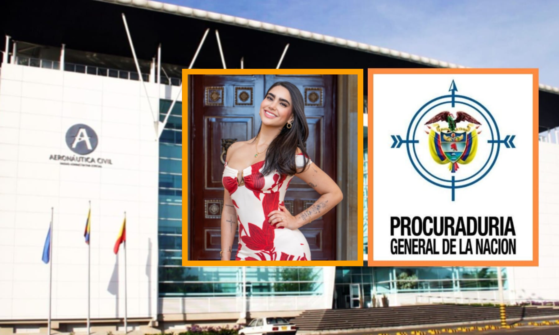 La Procuraduría General de la Nación decretó la práctica de pruebas para investigar irregularidades en la Aerocivil - crédito Aerocivil, PGN y @gabrielaa.muol/IG