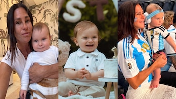 “Tus dos abuelas custodian tu vida”, el emotivo mensaje de Carolina Baldini por el primer año de su nieto Faustino