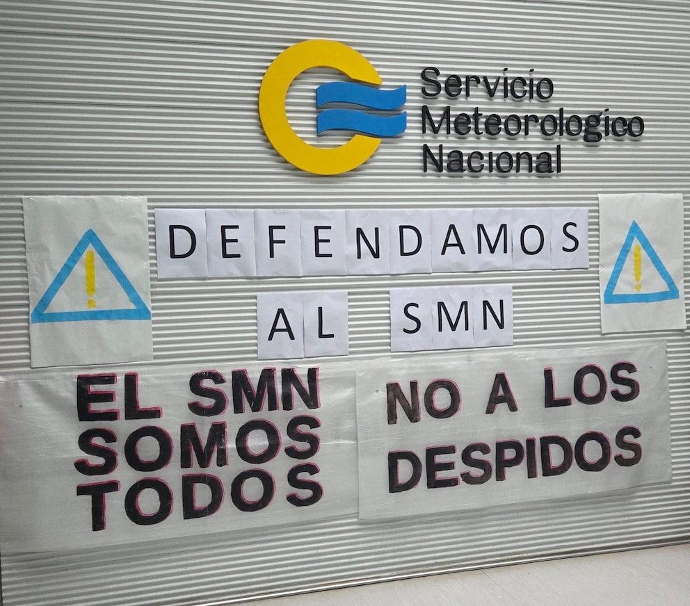 El Servicio Meteorológico cambió el paro por una jornada de protesta y los vuelos funcionarán con normalidad El Servicio Meteorológico cambió el paro por una jornada de protesta y los vuelos funcionarán con normalidad