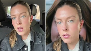 Una joven impacta al mostrar