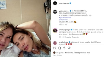 La conductora posteó una imagen