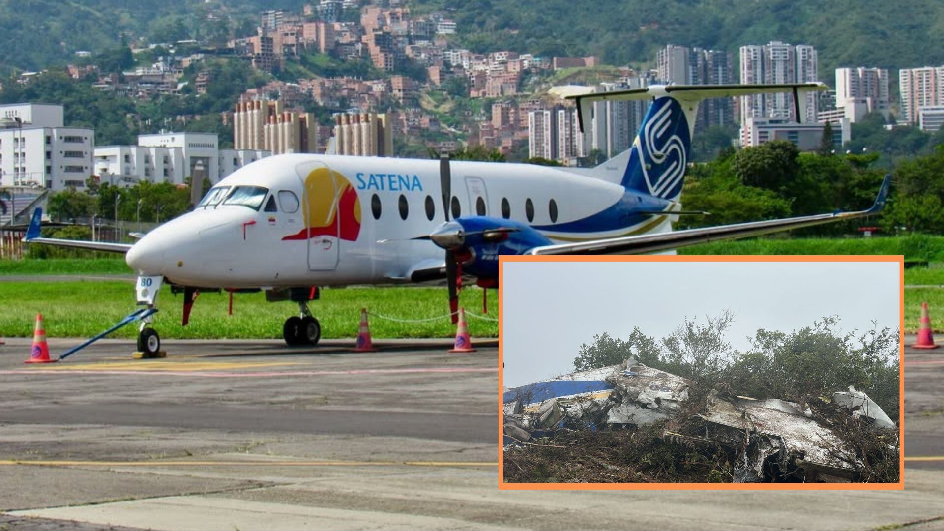 Testimonios locales y familiares de las víctimas aseguran que las condiciones climáticas adversas y la poca visibilidad fueron determinantes en la tragedia aérea - crédito @copter_colombia/Instagram/Redes sociales