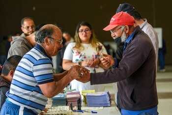 Un hombre que acudió a