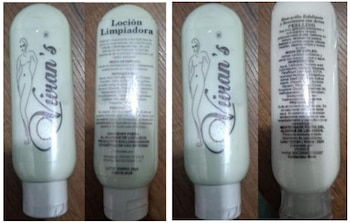 La autoridad sanitaria detectó la comercialización ilegal de una mascarilla exfoliante y una loción limpiadora de Vivians cuyos registros expiraron y recomienda suspender su uso - crédito Invima