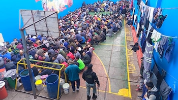 Operativo en penal de Juliaca