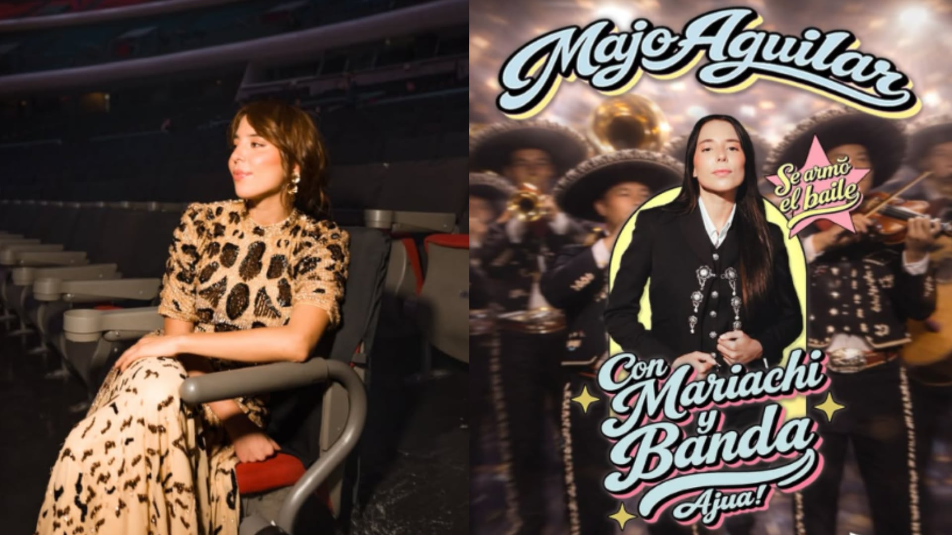 La cantante Majo Aguilar anuncia el cierre de su gira Se Armó El Baile con una fecha estelar en el Auditorio Nacional de la Ciudad de México. (IG: majo__aguilar)