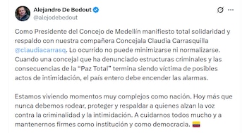 Alejandro de Bedout en X