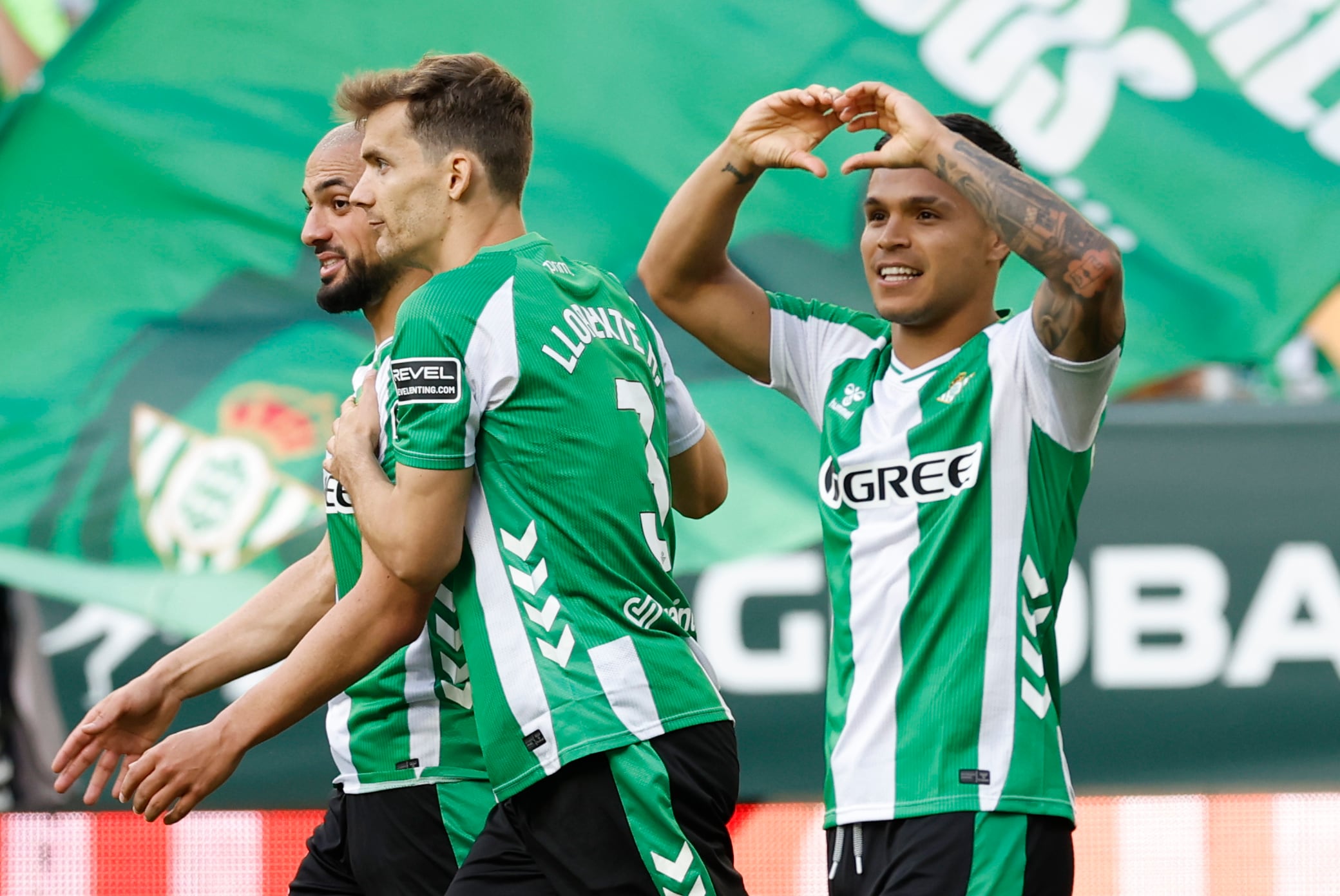 Juan Camilo Hernández llegó a once anotaciones en esta liga - crédito Julio Muñoz/EFE