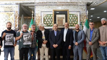 Reunión en la embajada iraní