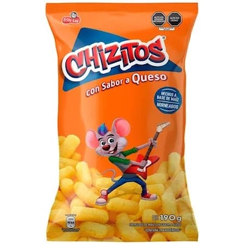 El snack Chizitos contiene tartrazina.