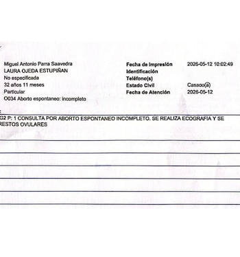 Laura Ojeda confirma la pérdida de su segundo bebé con Nicolás Petro - crédito @lauraojedae/IG