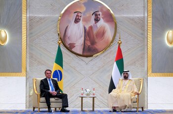 El presidente brasileño, Jair Bolsonaro,