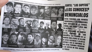 Los volantes aparecieron en medio de la disputa entre Los Chapitos y La Mayiza; hasta agosto de 2026, ninguna autoridad ha confirmado quién los elaboró y distribuyó. (Crédito: redes sociales)