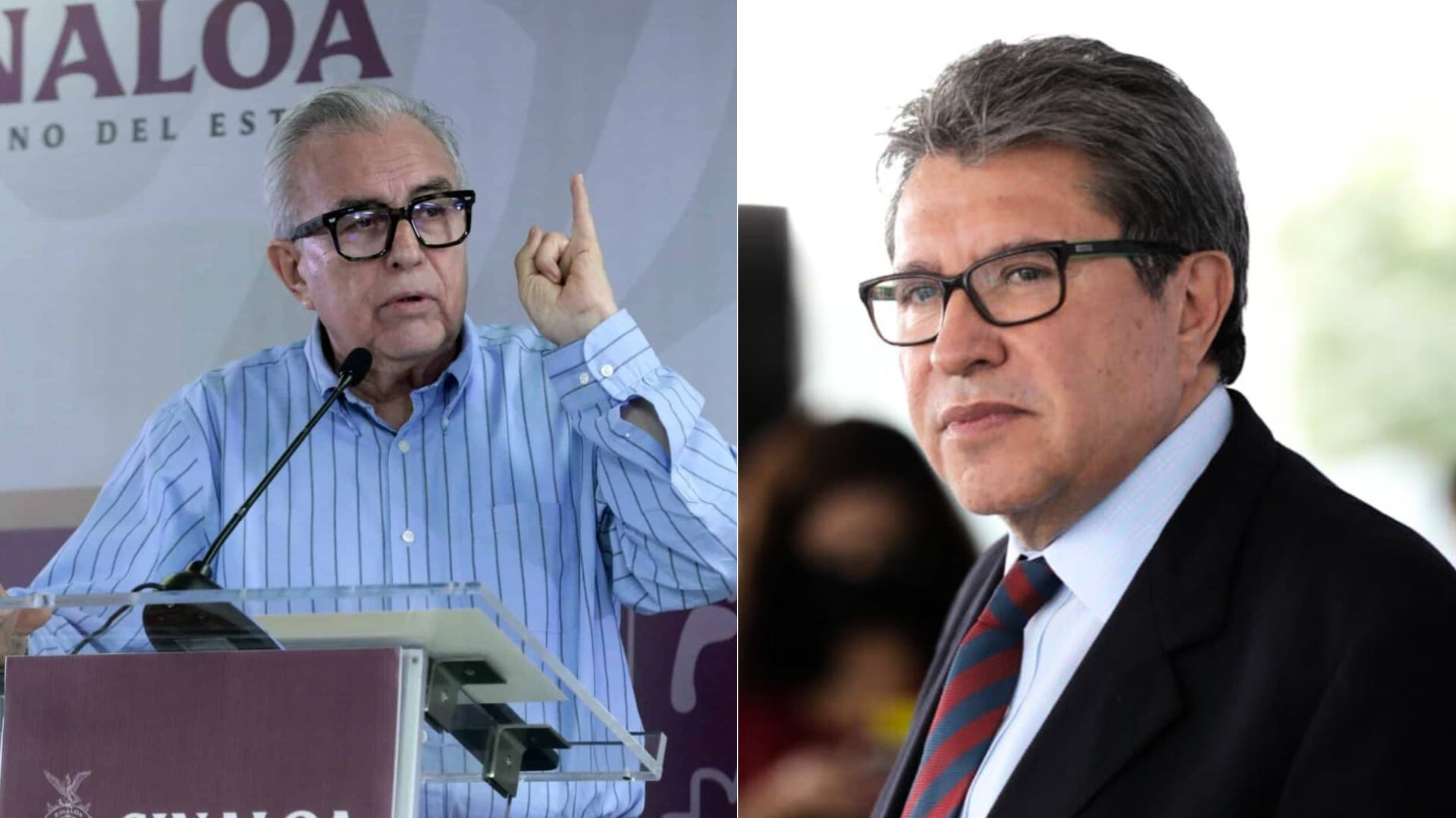 Ricardo Monreal defiende a Rubén Rocha Moya por acusaciones de Estados Unidos.