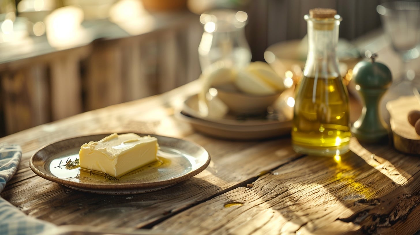 La margarina se elabora con aceites vegetales y suele aportar más grasas insaturadas (Imagen Ilustrativa Infobae)