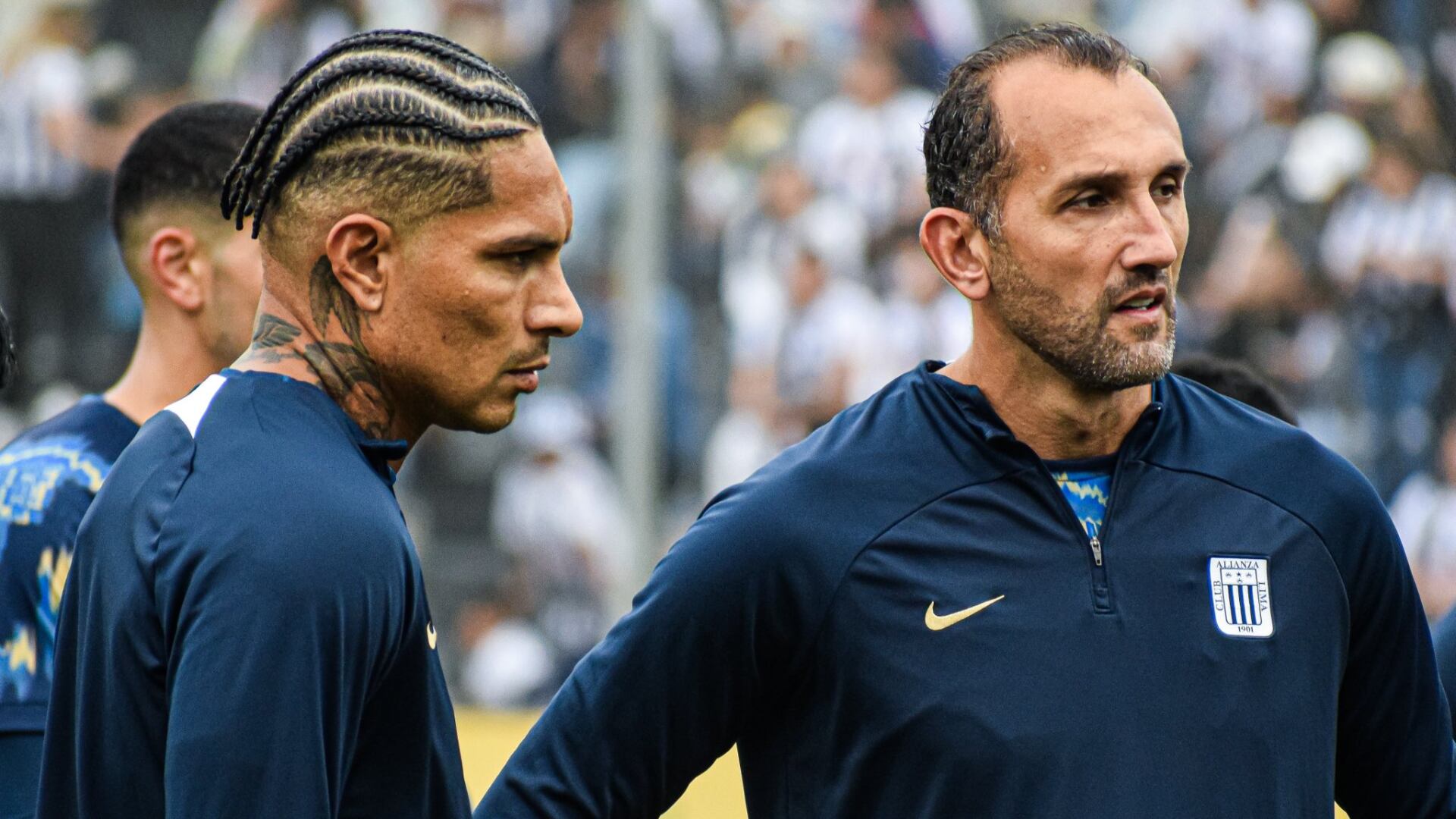 Paolo Guerrero y Hernán Barcos seguirían compitiendo por ser el '9' de Alianza Lima en 2026. - créditos: Tabatha Belén
