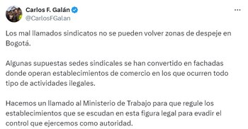 Estas fueron las declaraciones del
