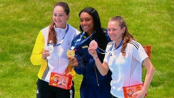 Así fue la primera medalla