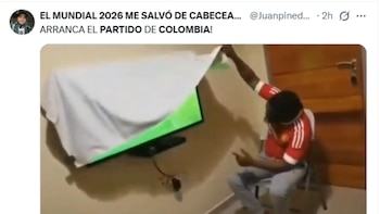 Memes tras partido Colombia-Portugal - crédito @Juanpineda/X