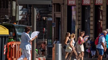 Las olas de calor, con