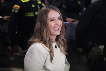 La senadora del Centro Democrático logró imponerse en La Gran Consulta del 8 de marzo, con más de tres millones de votos a favor - crédito Iván Valencia/AP Foto