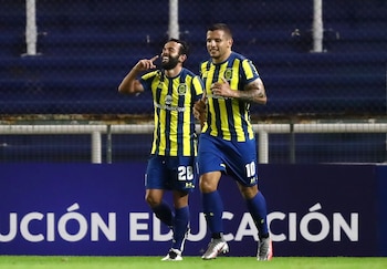 Lucas Gamba y Emiliano Vecchio