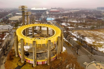 El New York State Pavilion,