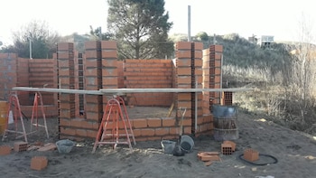 Así dejó la cabaña de