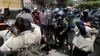 También se registraron agresiones a