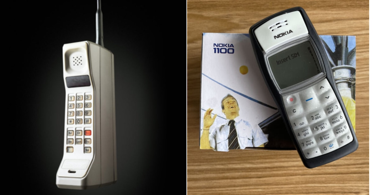 Cuáles fueron los primeros celulares comerciales de la historia: top 6 de Nokia 1100 al primer Motorola