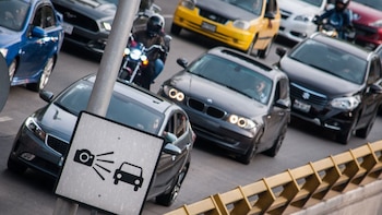 Multas de tránsito en el