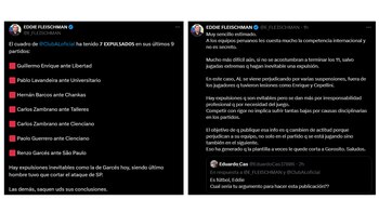 Los tuits de Eddie Fleischman