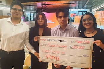 El proyecto fue galardonado en el Xignux Challenge 2026 en la categoría Discovery, destacando entre más de 190 propuestas por buscar una alternativa menos invasiva Foto: Tec de Monterrey