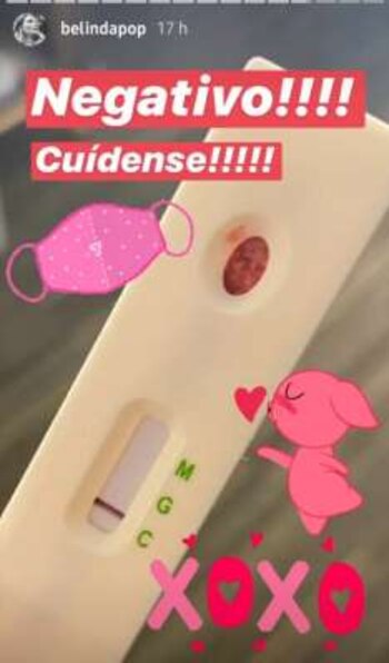 El resultado negativo causó emoción