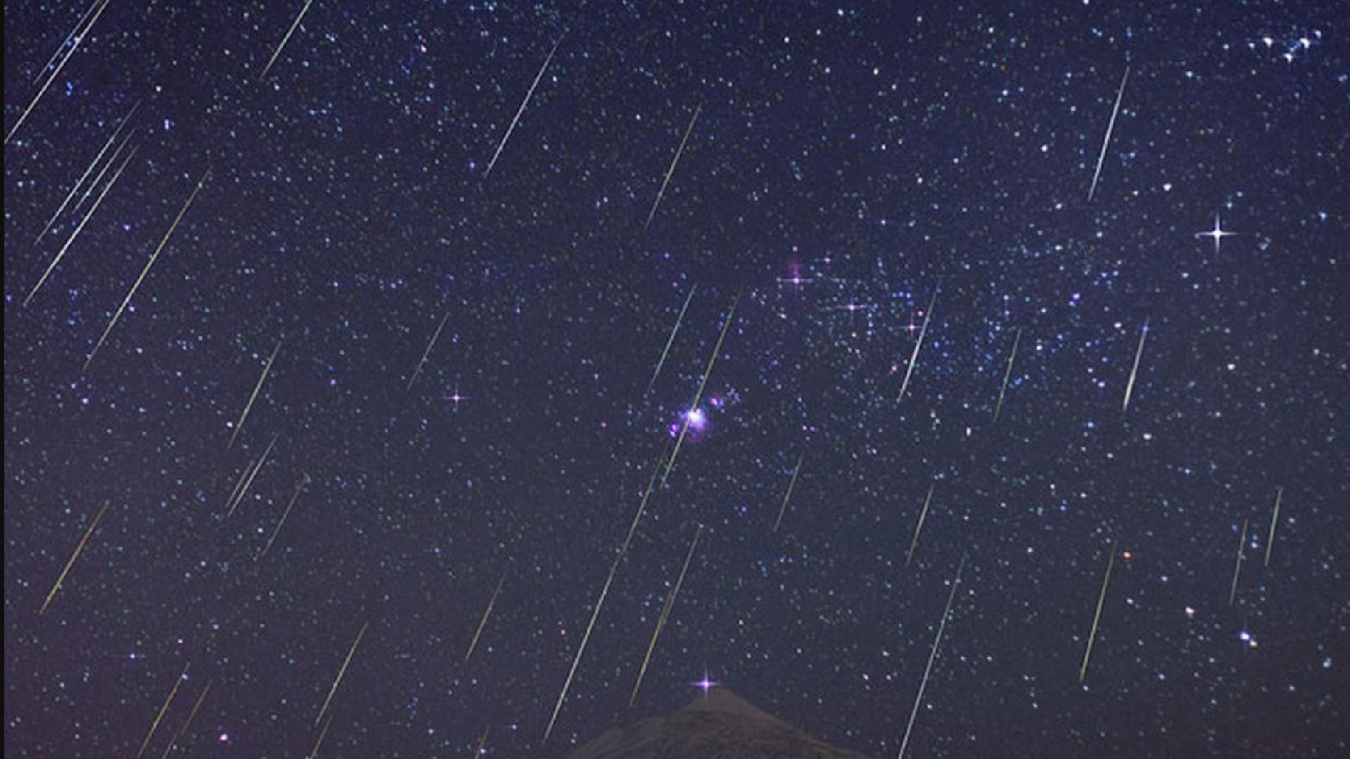 El radiante de las Eta Acuáridas se ubica en la constelación de Acuario y es visible mejor antes del amanecer en el cielo oriental durante el pico de la lluvia (NASA) (EFE)