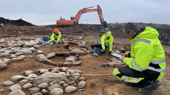 Las tumbas infantiles en Fredrikstad