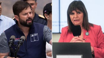 Gabriel Boric y Patricia Bullrich