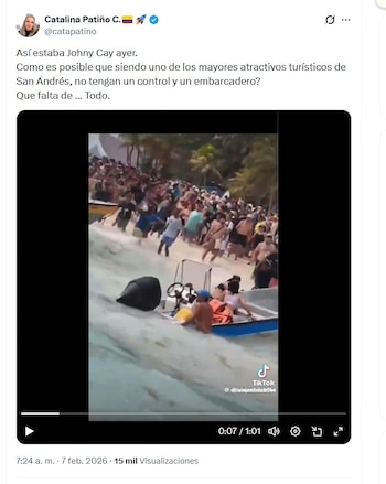 Otra usuaria mostró la situación