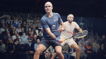 Diego Elías avanza a octavos de final del PSA World Championships tras contundente victoria en Giza