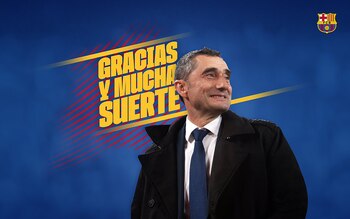 La despedida de Ernesto Valverde