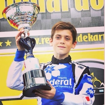 Uno de los trofeos obtenidos