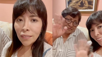 Betssy Chávez manda saludo de