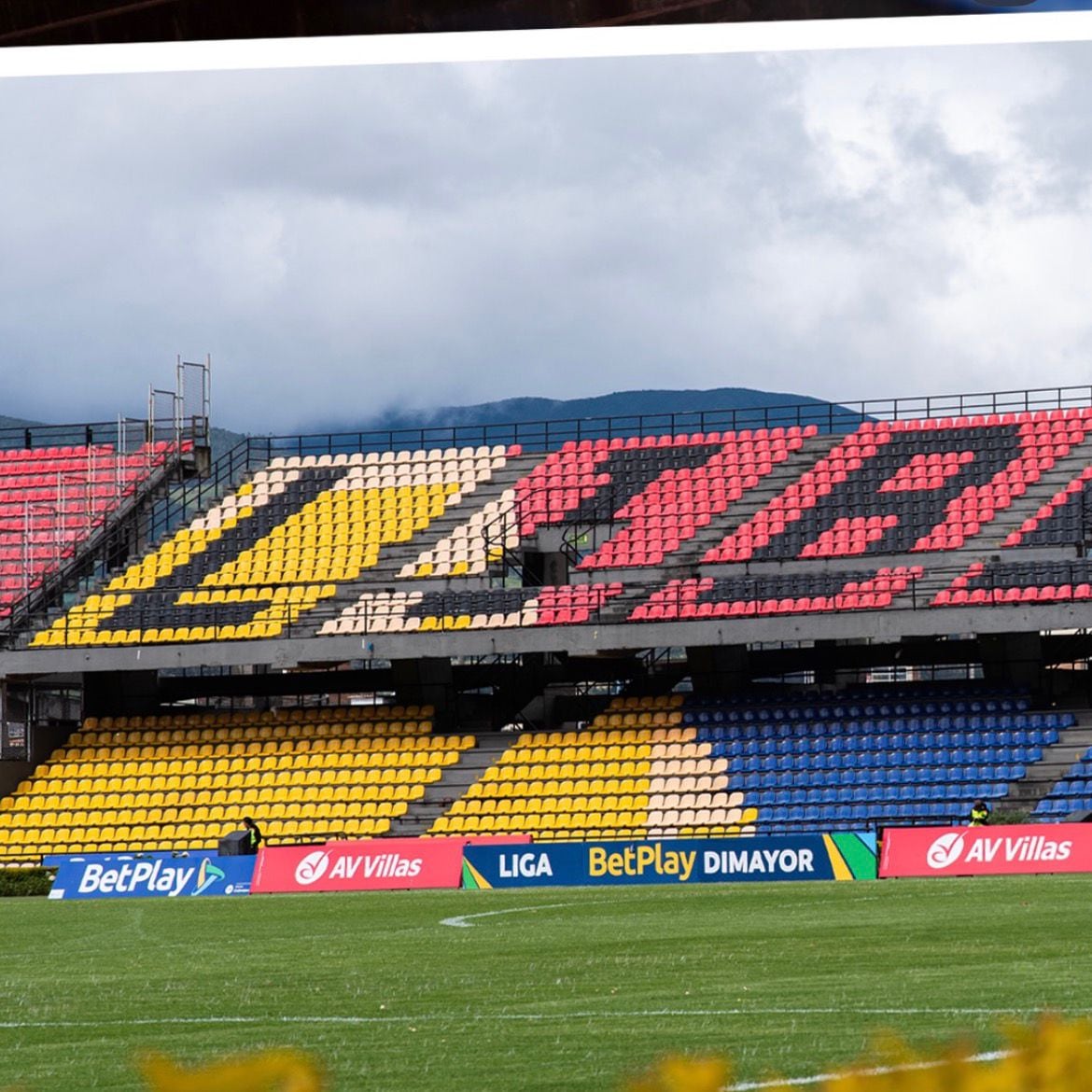 Ya está listo el máximo escenario de los pastusos para albergar a los jugadores del Deportivo Pasto y de Independiente Santa Fe - crédito @deportivopastooficial/Instagram