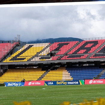 Ya está listo el máximo escenario de los pastusos para albergar a los jugadores del Deportivo Pasto y de Independiente Santa Fe - crédito @deportivopastooficial/Instagram